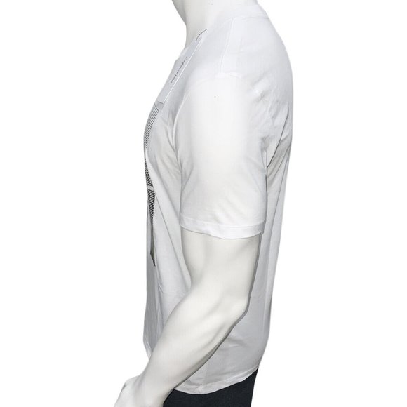 NWT CALVIN KLEIN AUTHENTIC MEN'S WHITE CREW NECK SHORT SLEEVE T-SHIRT SIZE XL - Picture 4 of 6